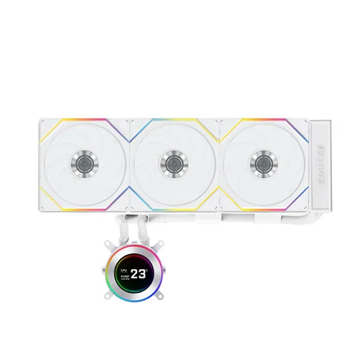 Lian Li Hydroshift II LCD-C 360TL White CPU Liquid Cooler